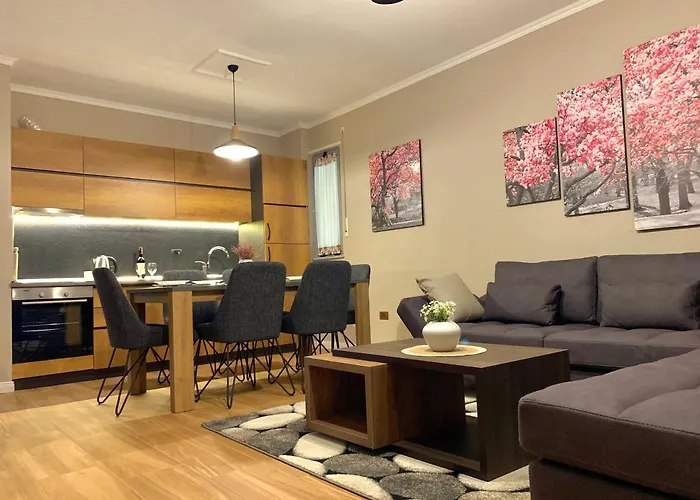 Eka Luxury Two-bedroom Premium 公寓 Durrës